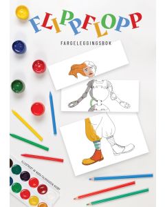 FlippFlopp Fargeleggingsbok - Nora Falkhaugen Husby